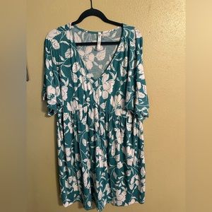 Dear Scarlett tourquise dress in XL